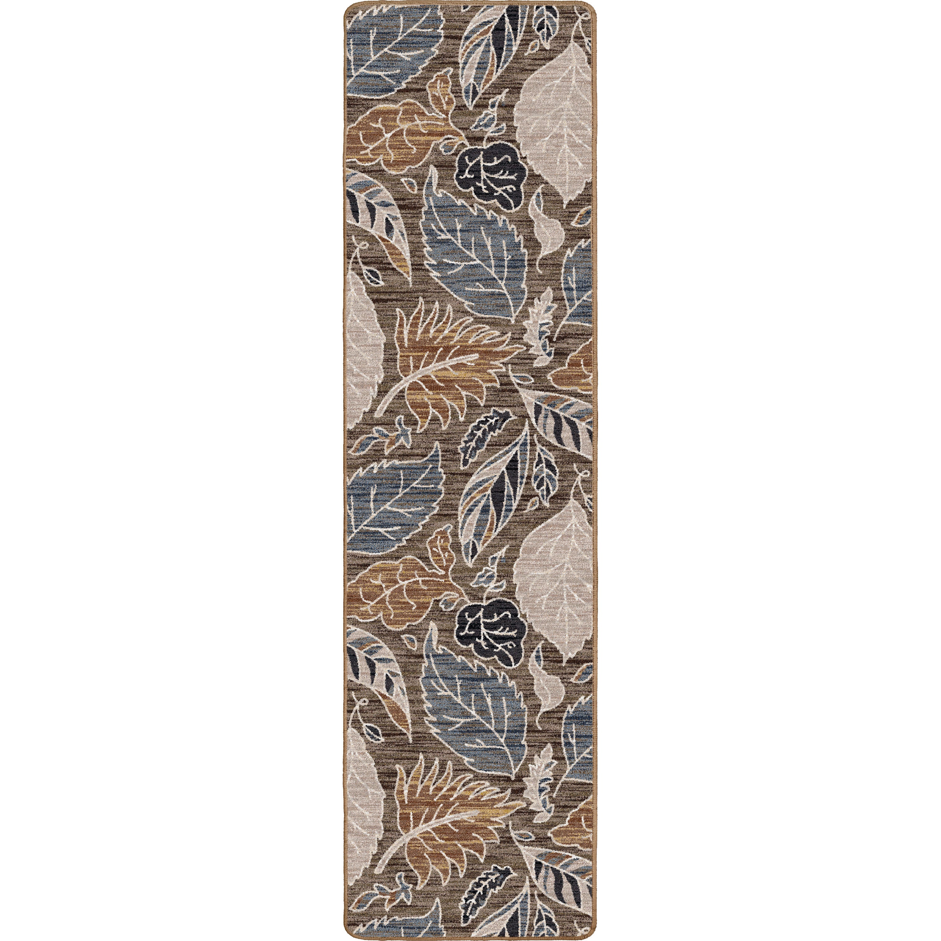 Image of an area rug, Leaves - Suede