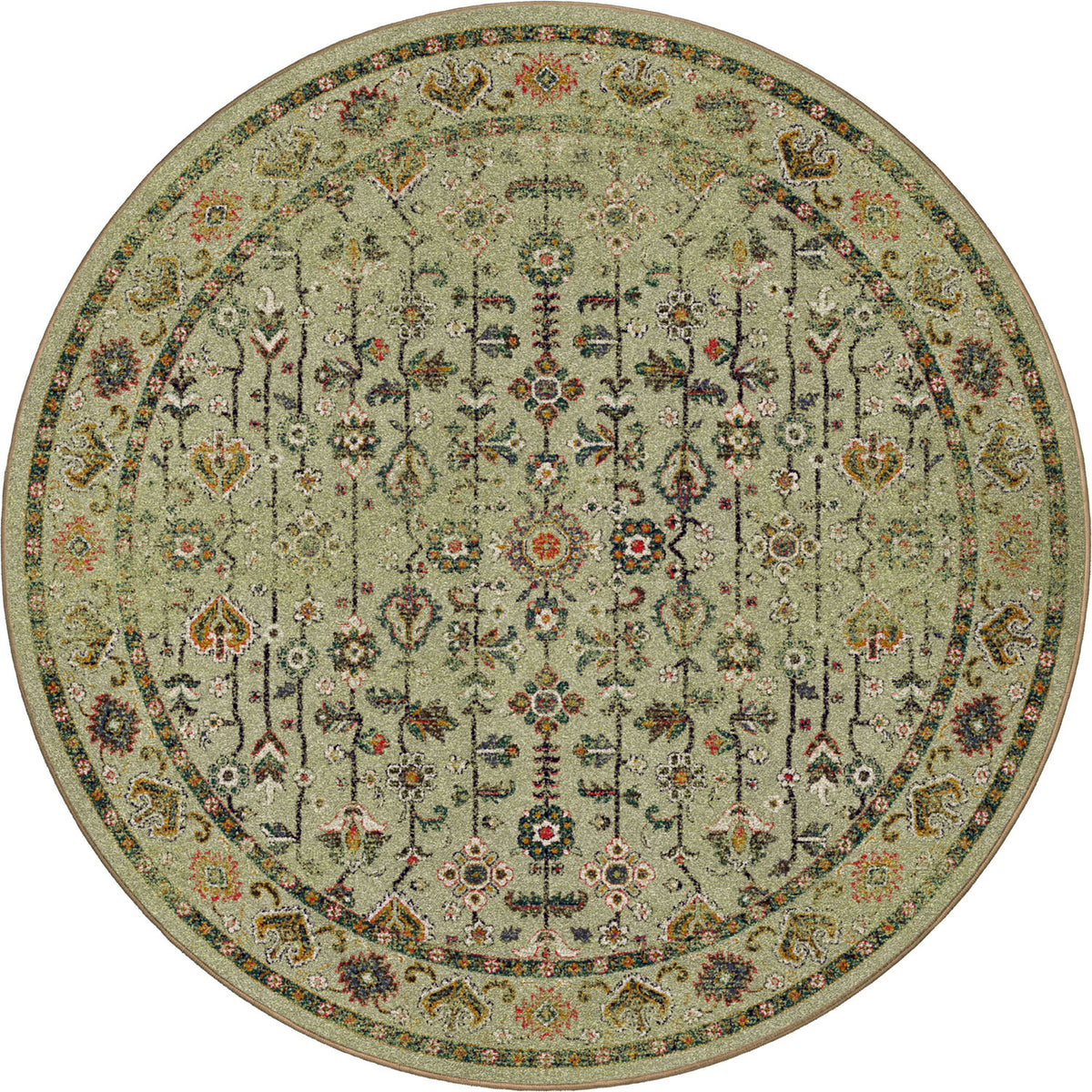 Image of an area rug, Let's Talk Persian - Olive