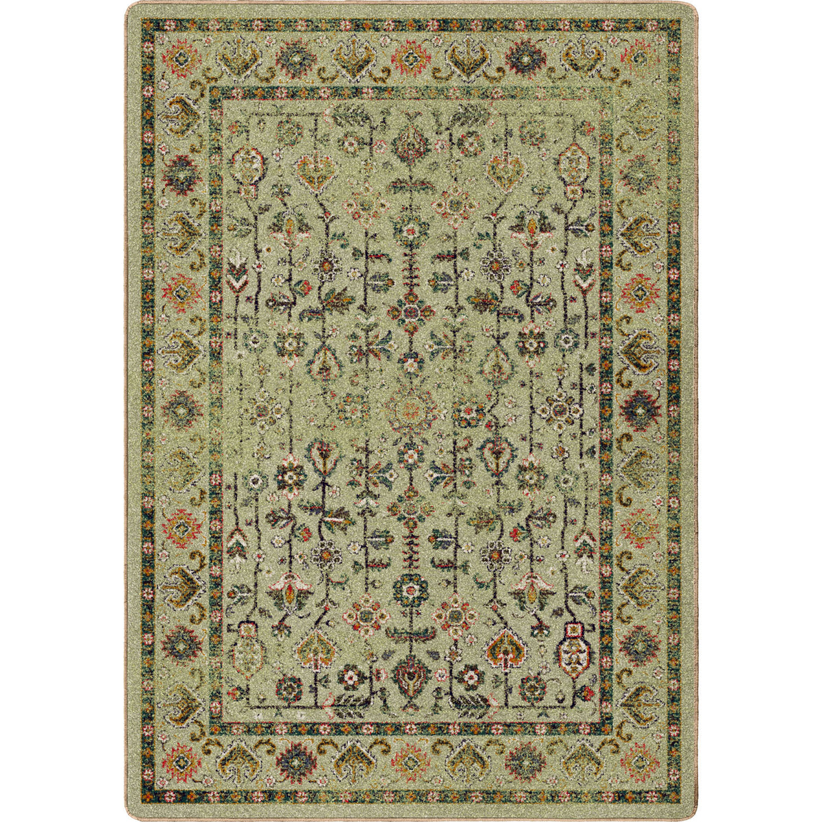 Image of an area rug, Let's Talk Persian - Olive