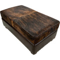 Cowhide Storage Ottoman - 45" x 24"