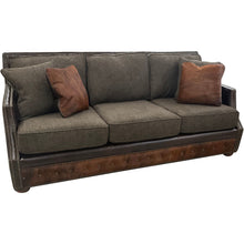Load image into Gallery viewer, Adrian Contemporary Western Cowhide Sofa - Chocolate