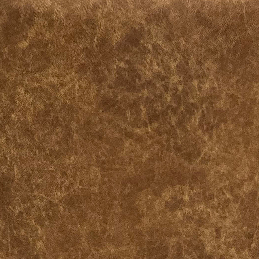 Flat leather material swatch