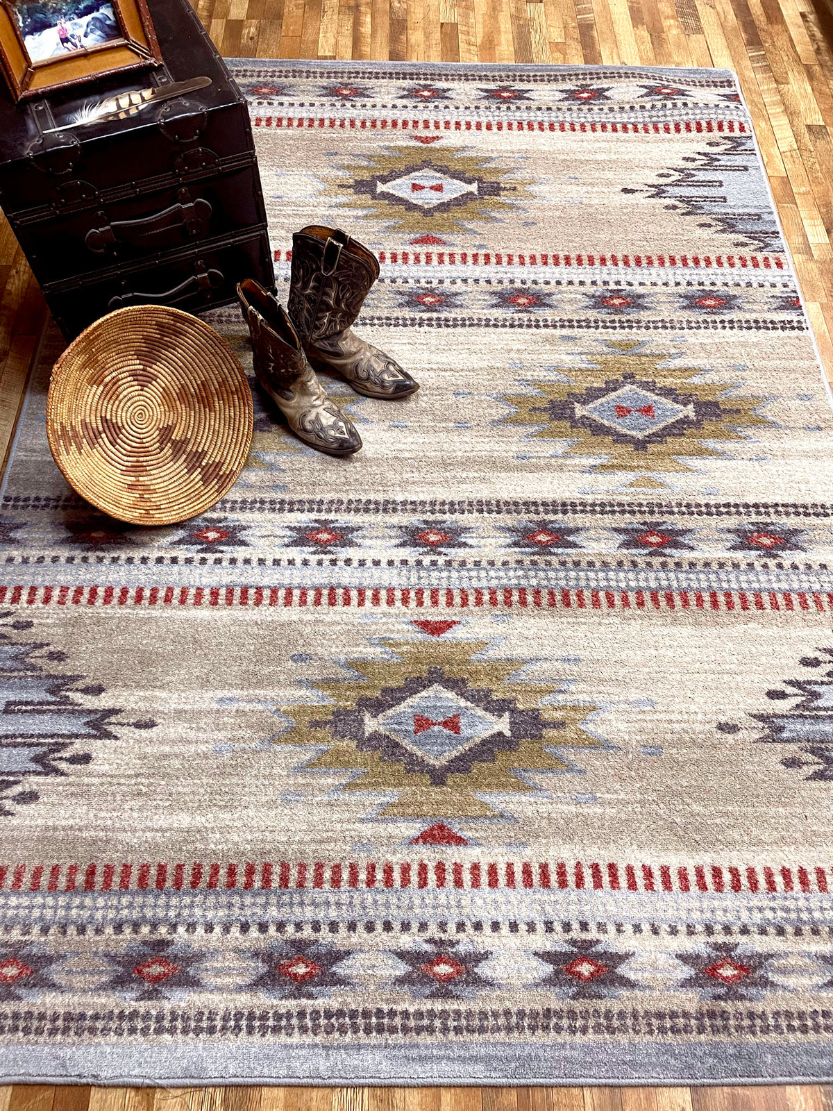 Image of an area rug, Luster - Earthen