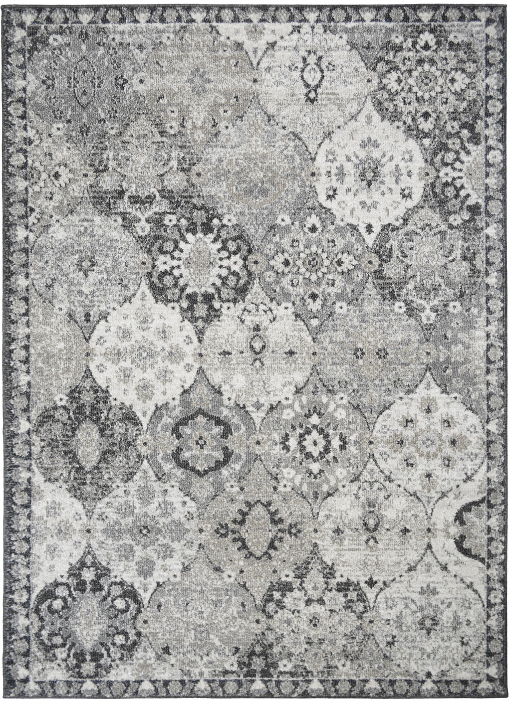Monaco Rosanna Gray Area Rug