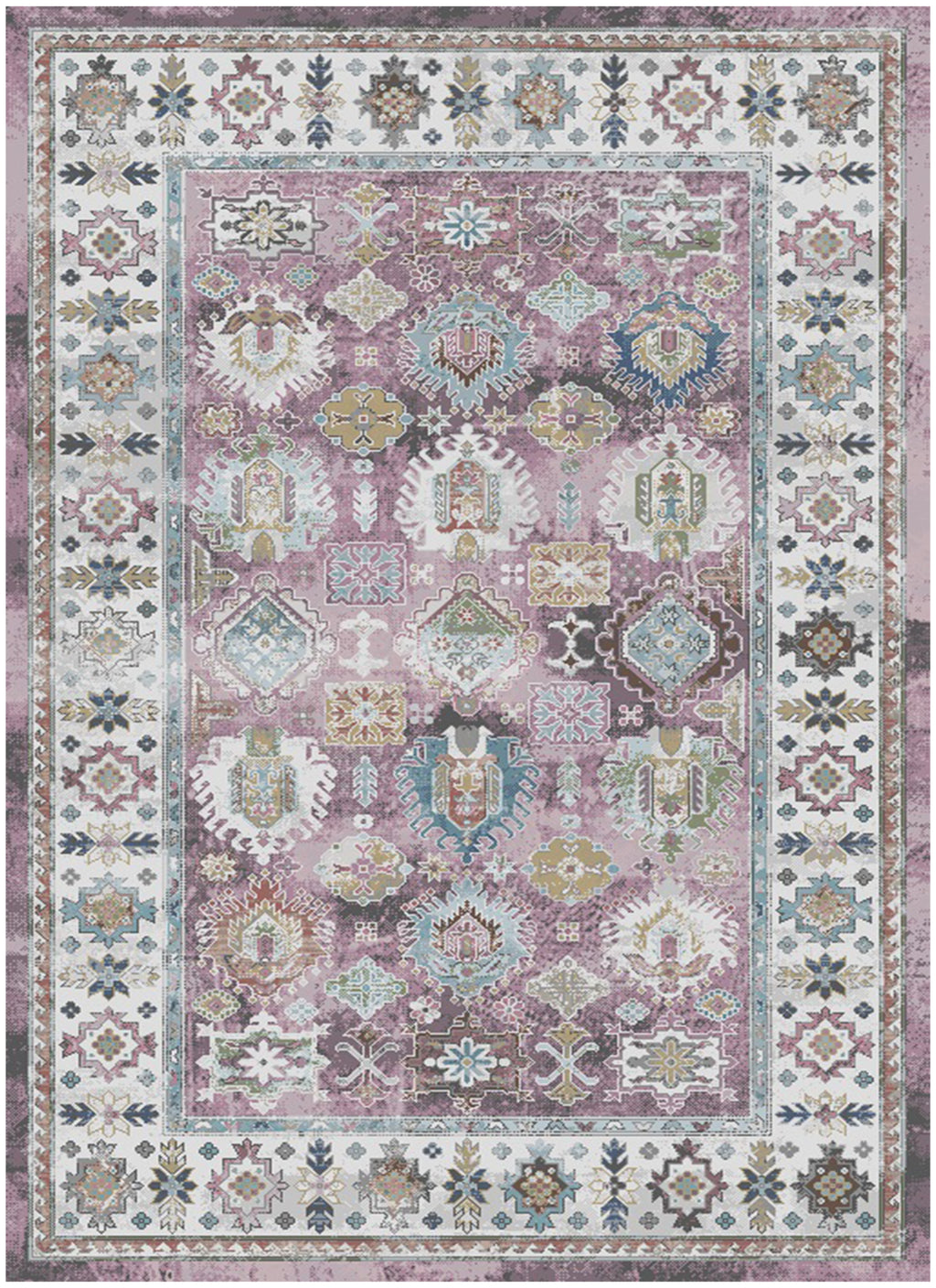 Monaco Renata Pink Area Rug