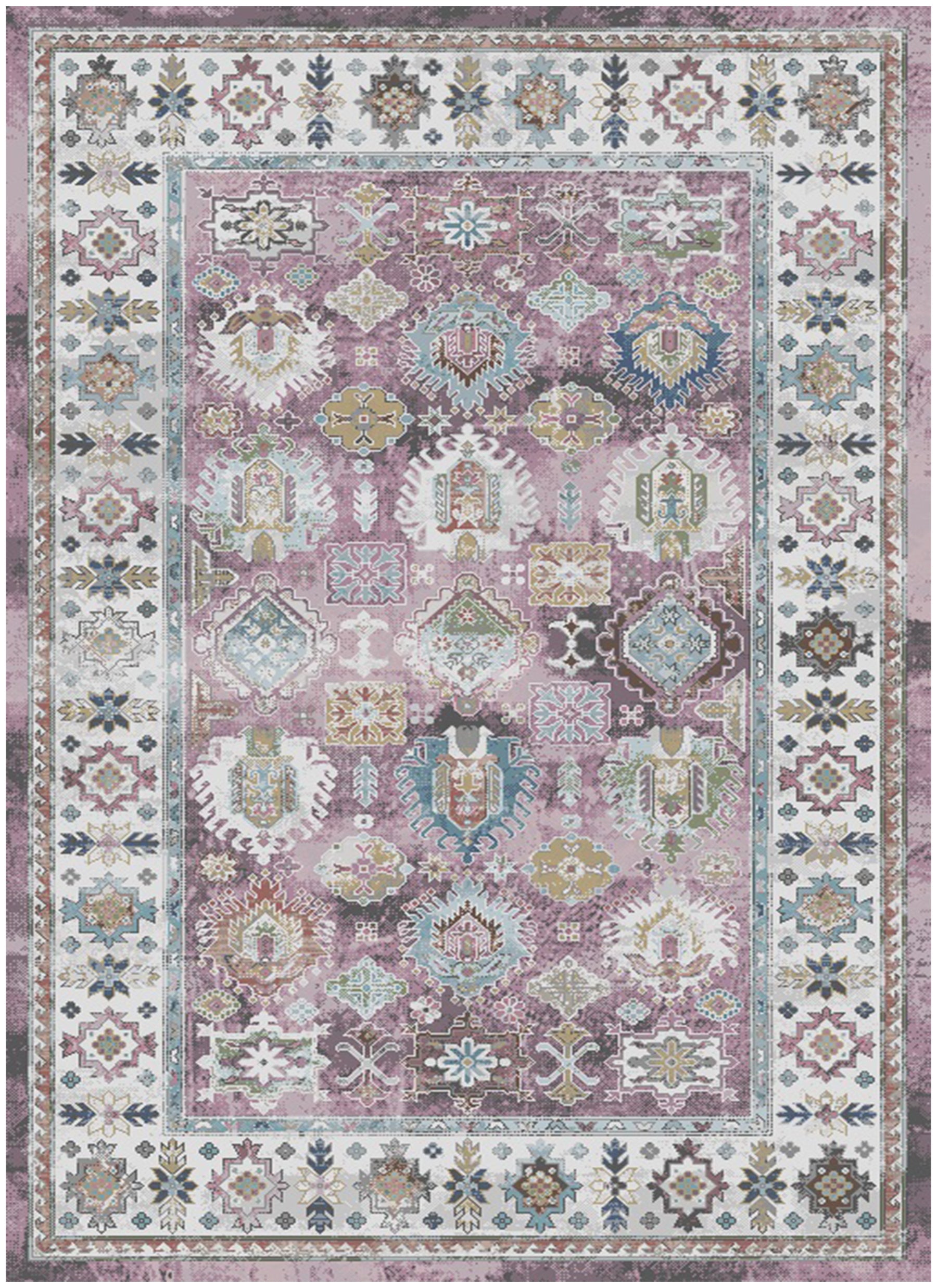 Monaco Renata Pink Area Rug
