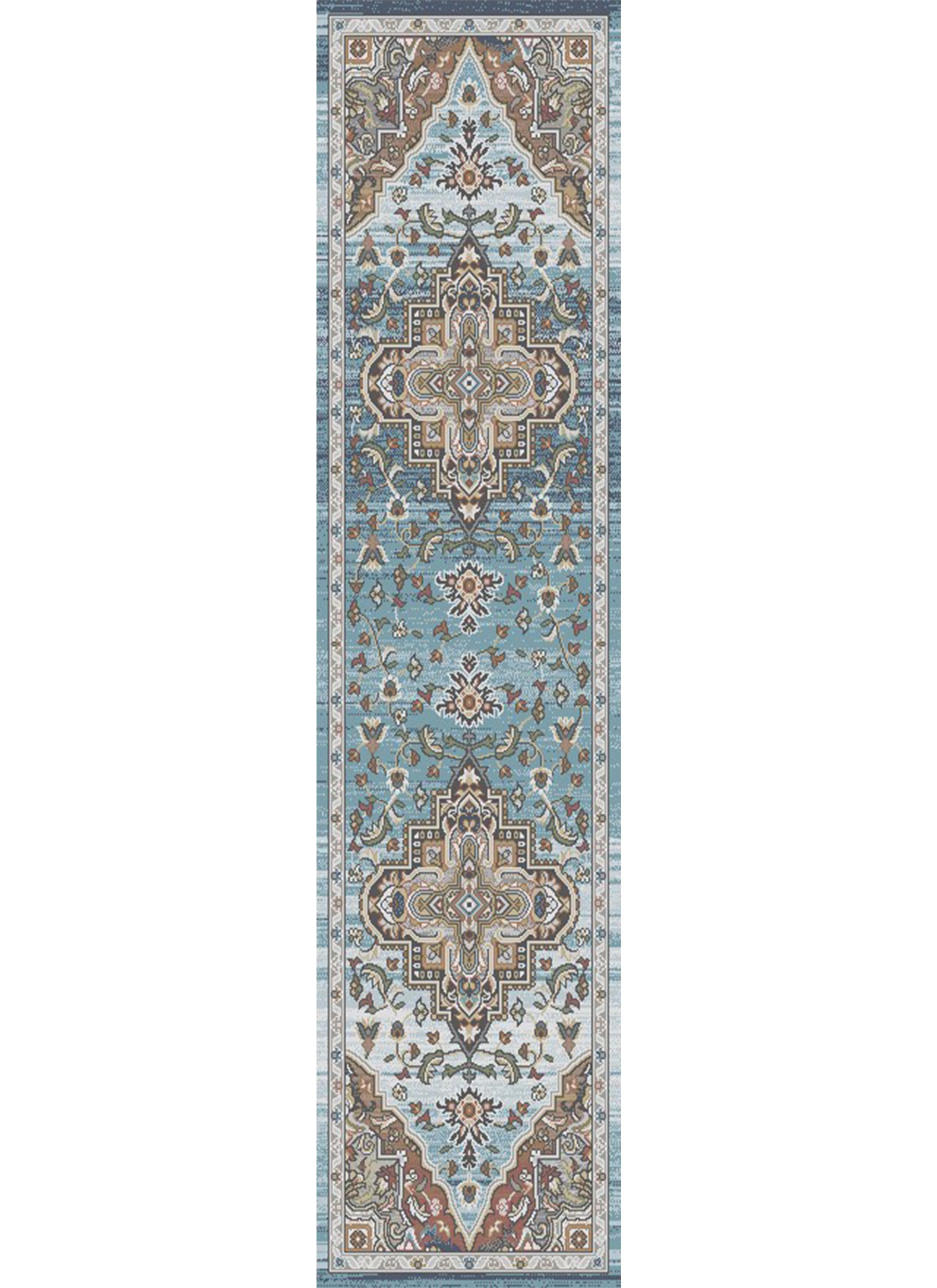 Monaco Leila Blue Area Rug