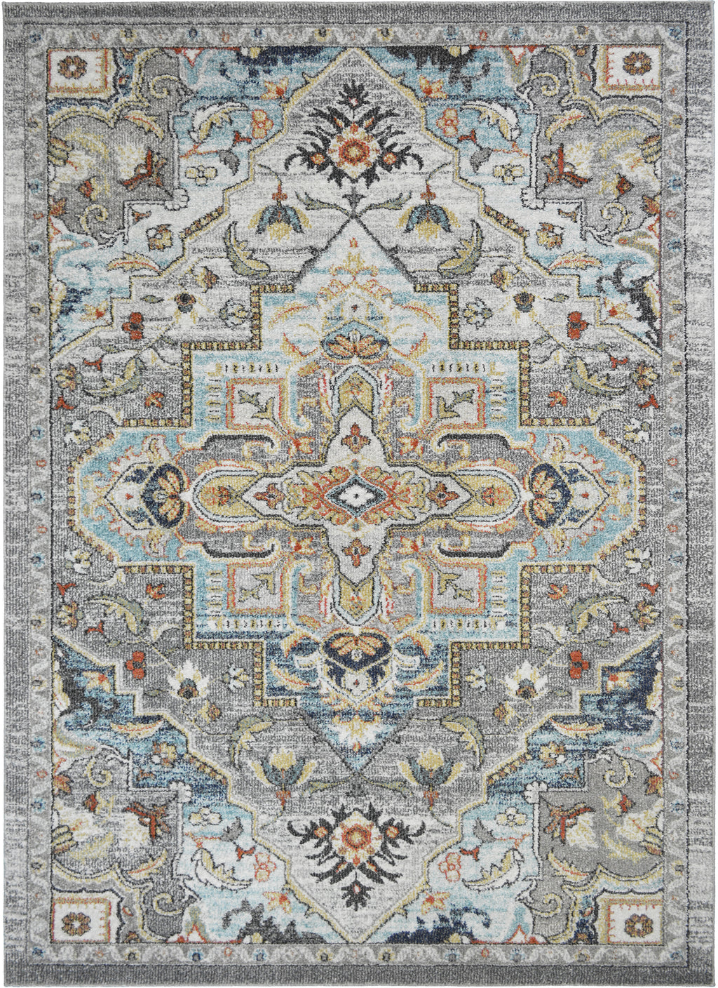 Monaco Leila Gray Area Rug