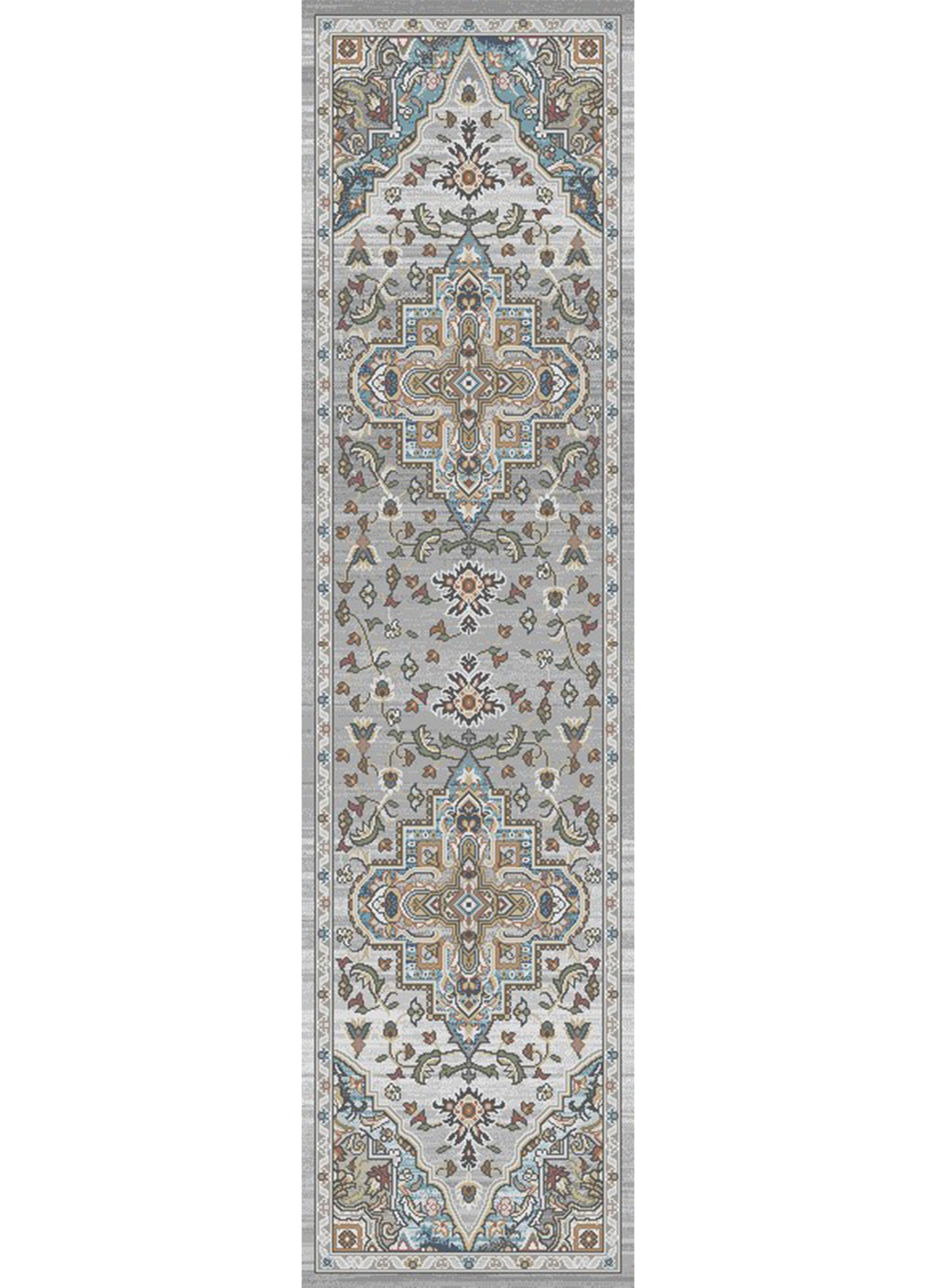 Monaco Leila Gray Area Rug