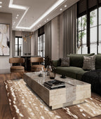 Image of an area rug, Mafaldi Axis Hide - Beige