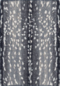 Image of an area rug, Mafaldi Axis Hide - Blue