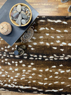 Image of an area rug, Mafaldi Axis Hide - Brown