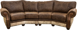 Cognac Valley Curved Sectional