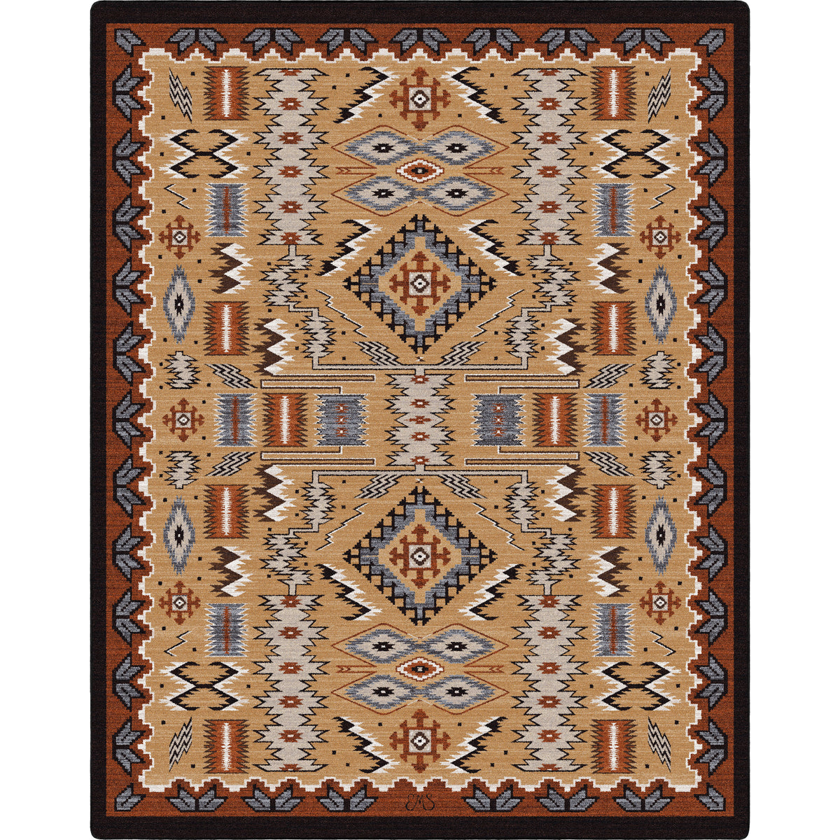 Image of an area rug, My Magnificent Blessing - Russet