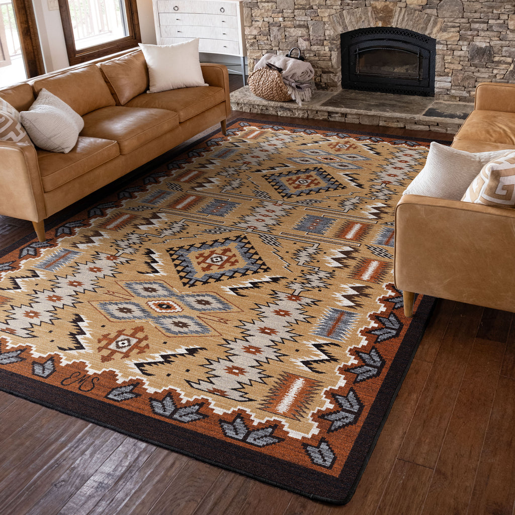 Image of an area rug, My Magnificent Blessing - Russet