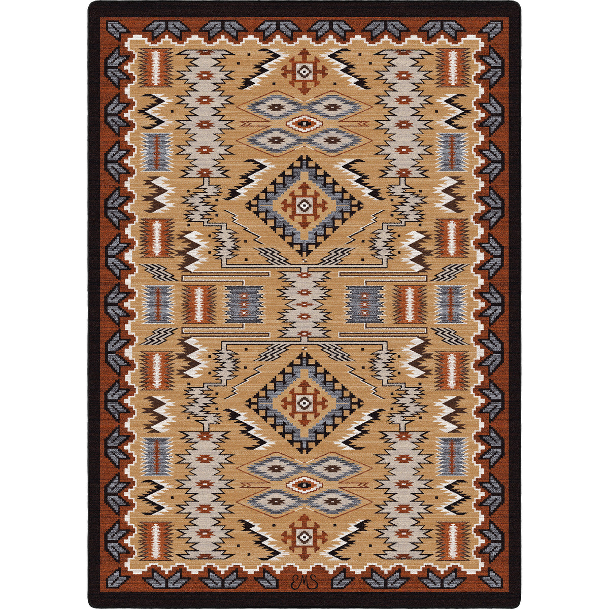 Image of an area rug, My Magnificent Blessing - Russet