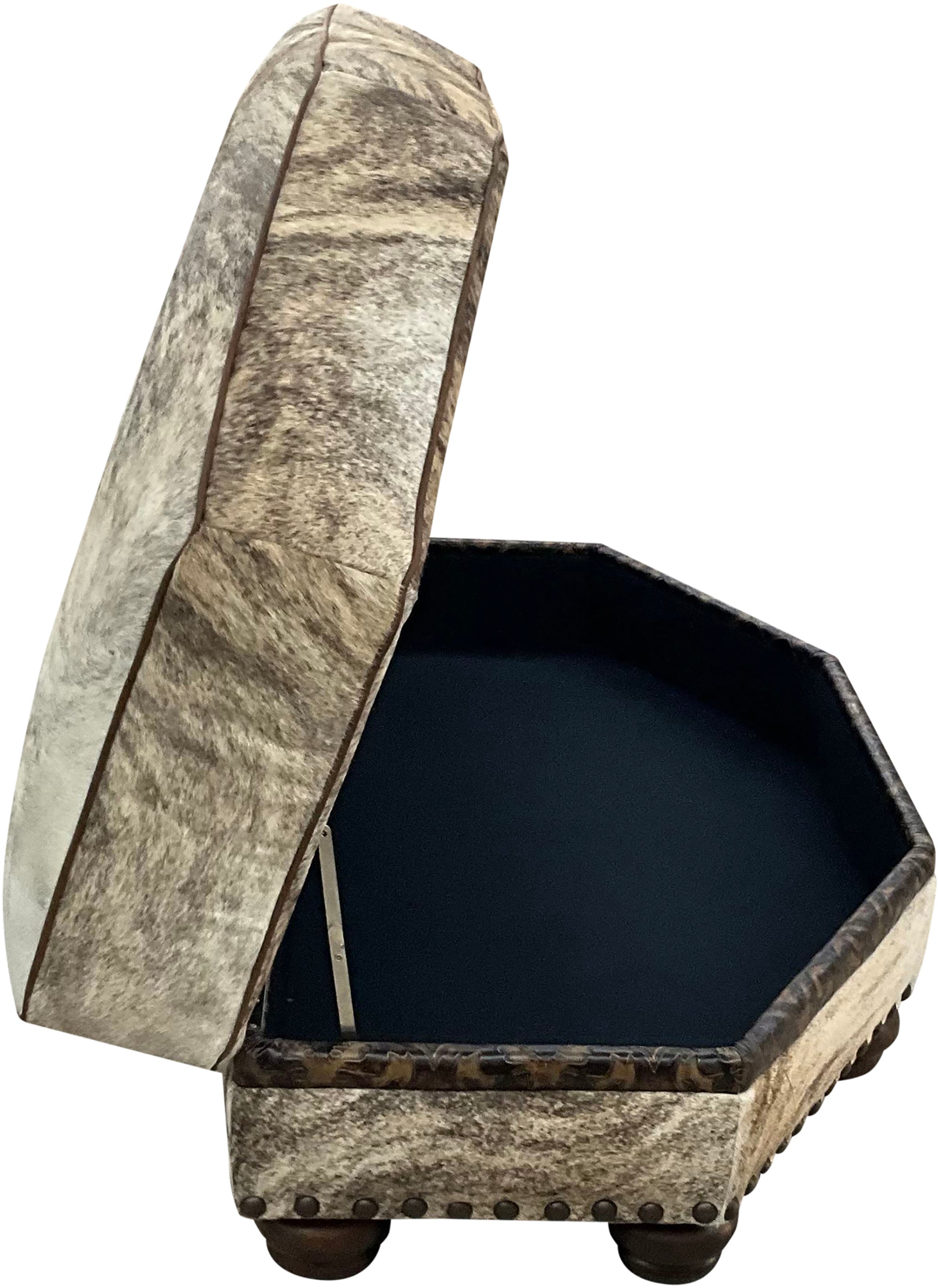 Dakota Conversational Storage Ottoman 1/2