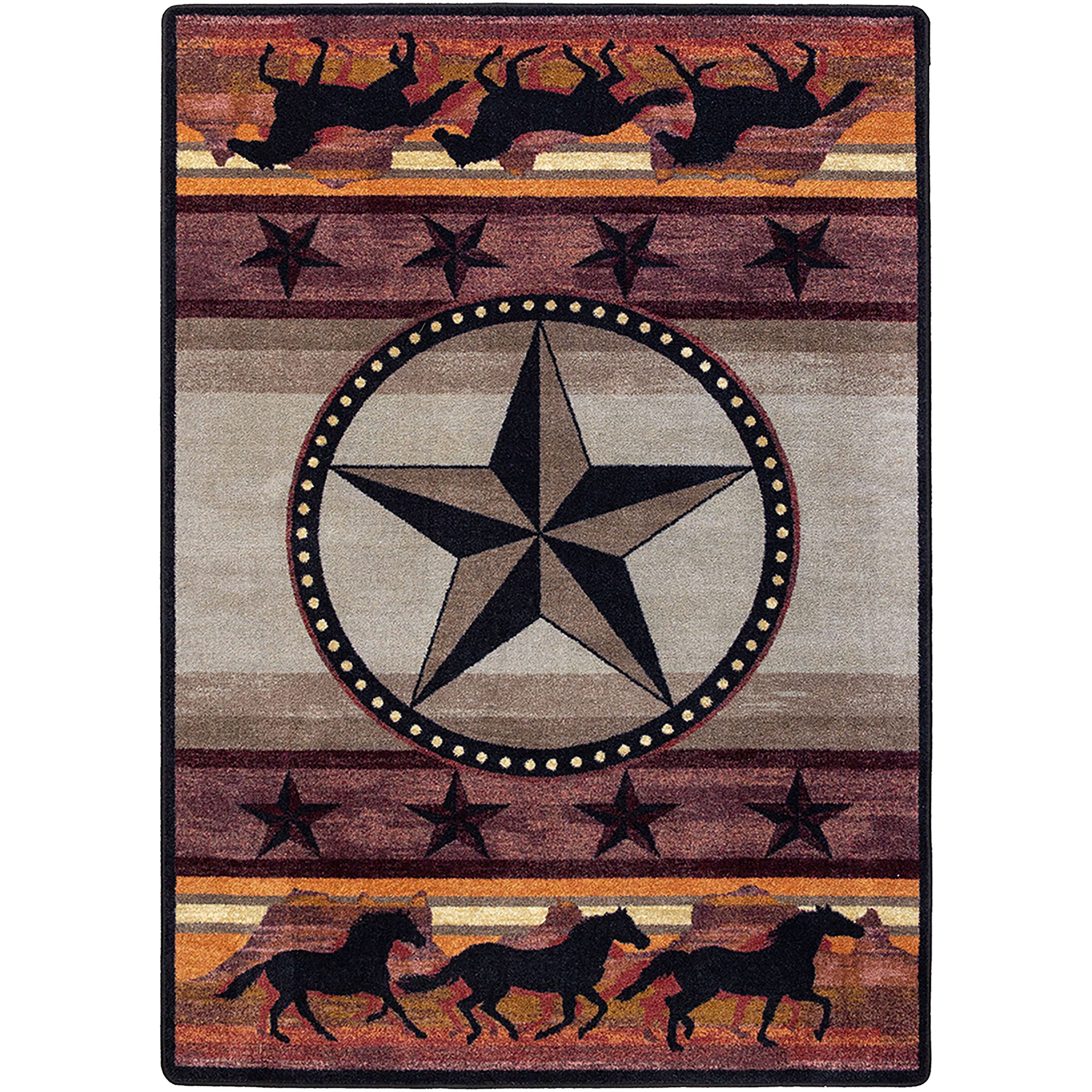 Image of an area rug, Night Stampede - Desert