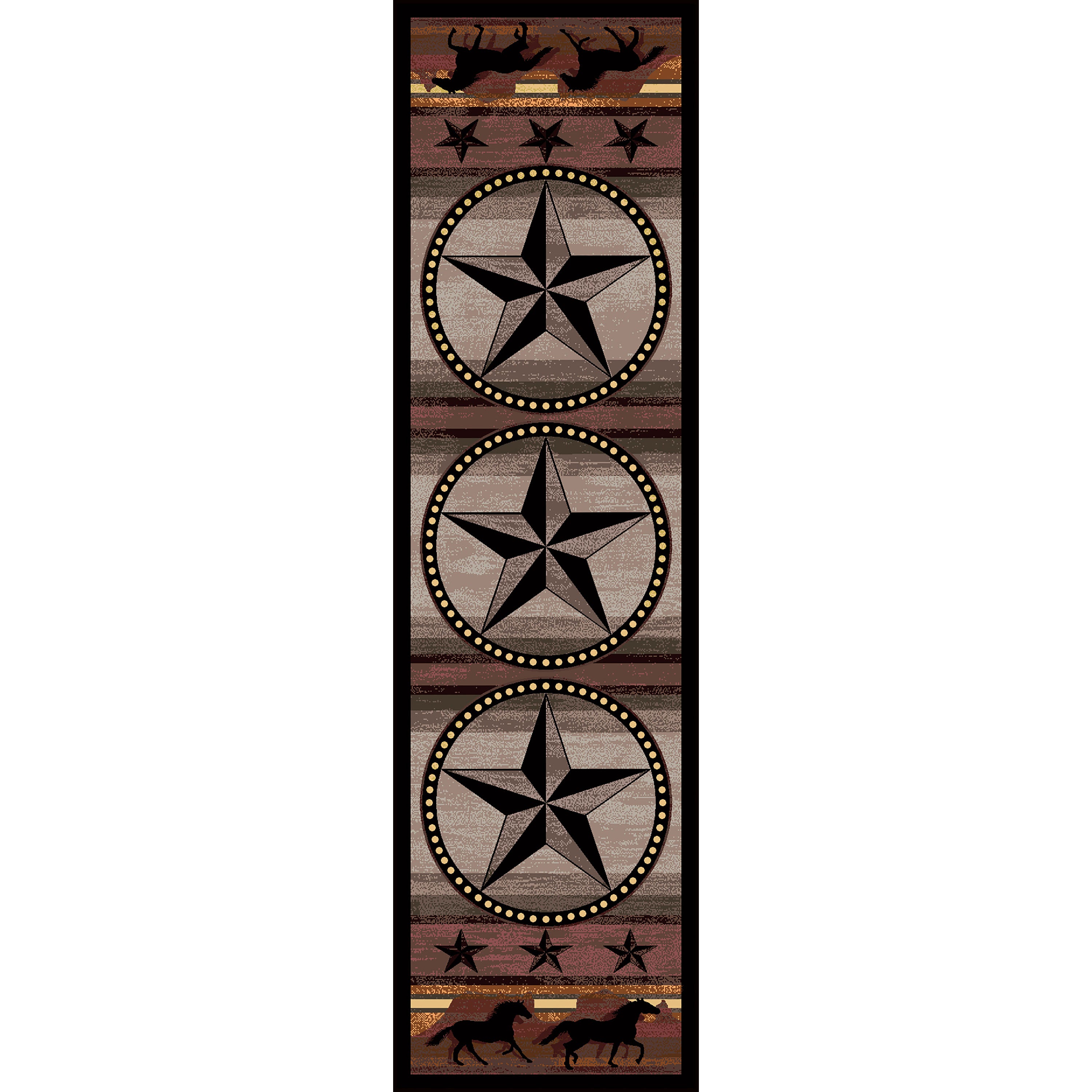 Image of an area rug, Night Stampede - Desert