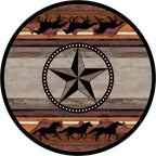 Image of an area rug, Night Stampede - Desert