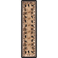 Image of an area rug, Northern Wildlife - Brown Shades