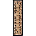 Image of an area rug, Northern Wildlife - Brown Shades