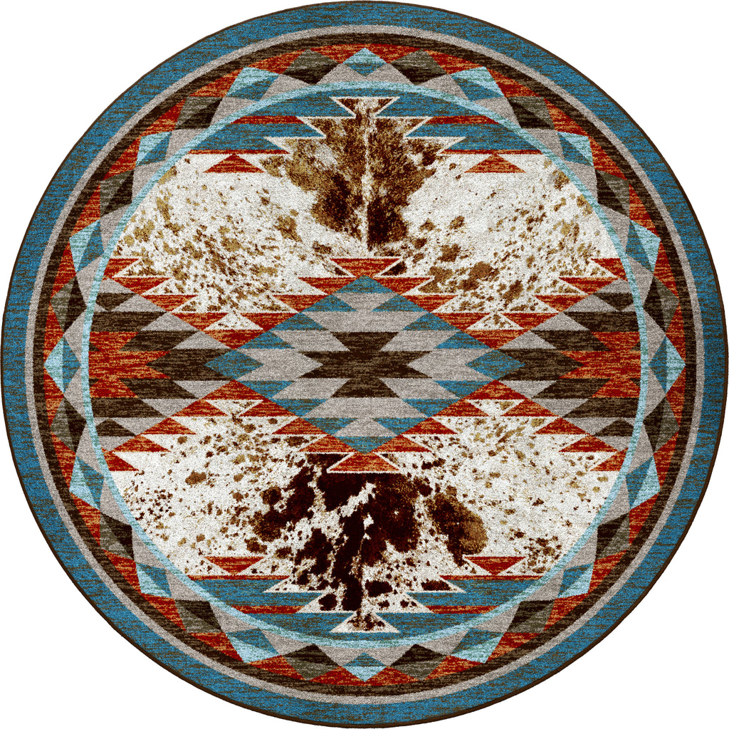 Image of an area rug, Nova Cowhide - Rancher