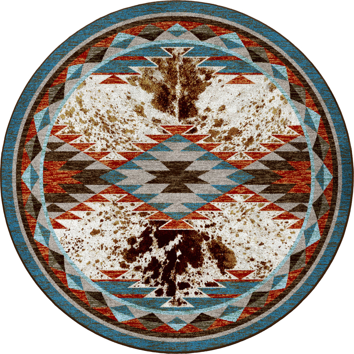 Image of an area rug, Nova Cowhide - Rancher