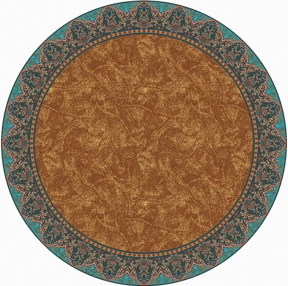 Image of an area rug, Nubuck - Cognac