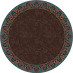 Image of an area rug, Nubuck - Dark Chocolate
