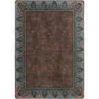 Image of an area rug, Nubuck - Dark Chocolate