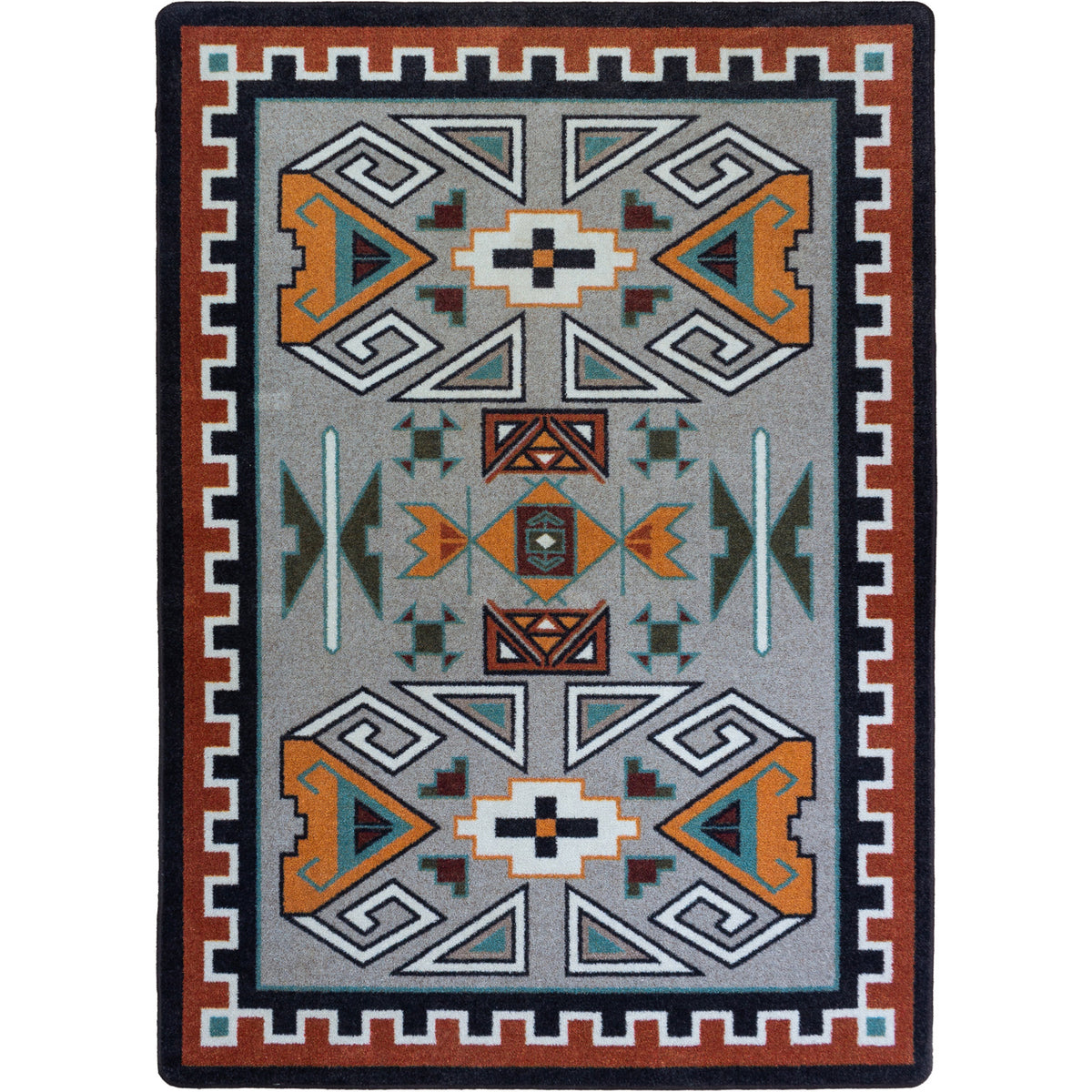 Image of an area rug, Four Rams OKA - Rust