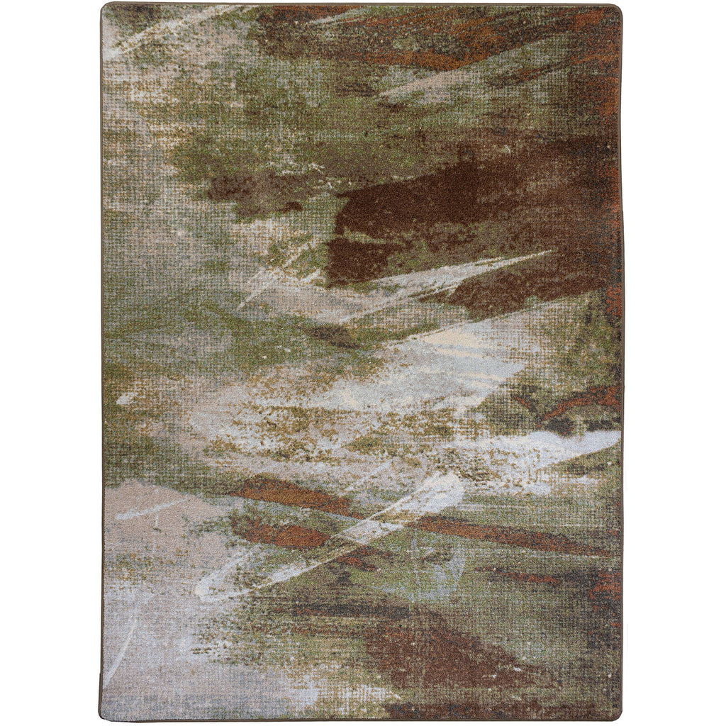 Image of an area rug, Wasteland OKA - Earth