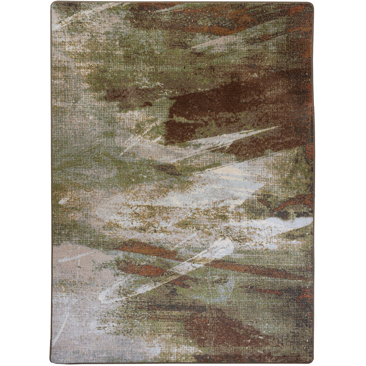Image of an area rug, Wasteland OKA - Earth