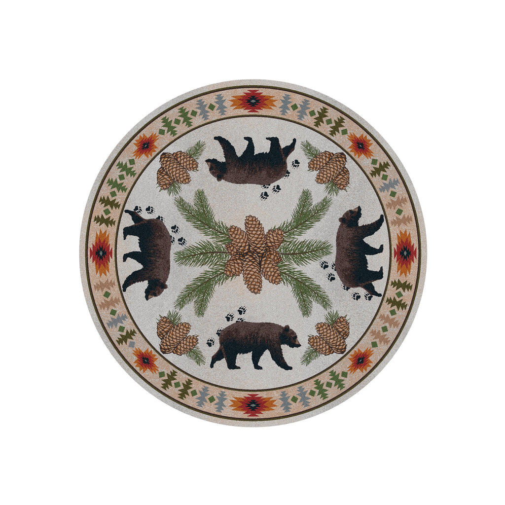 Image of an area rug, Camp Woodhaven OKA - Natural