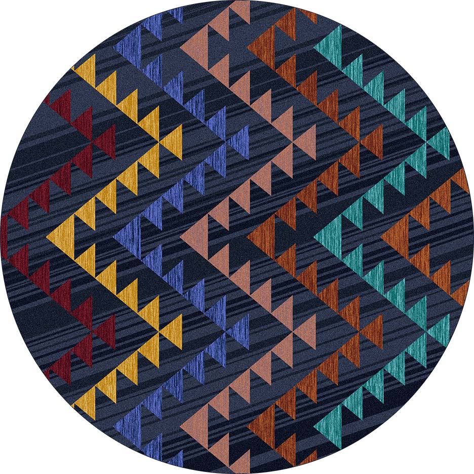 Image of an area rug, Time Travel OKA - Velvet