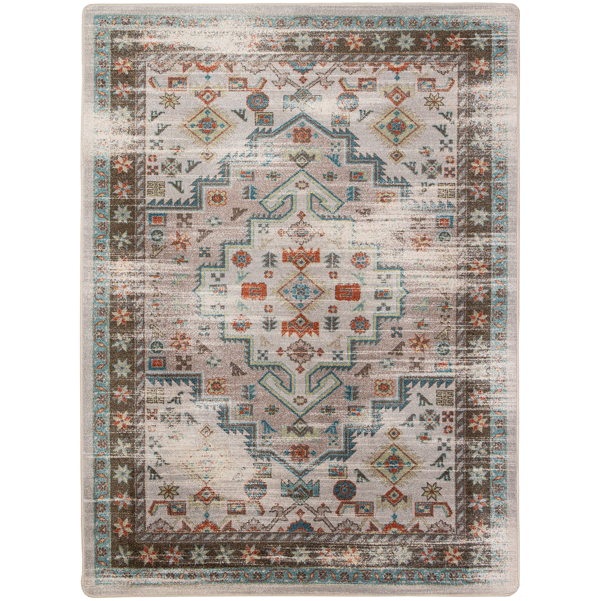 Image of an area rug, Persian Version OKA - Light Distressed
