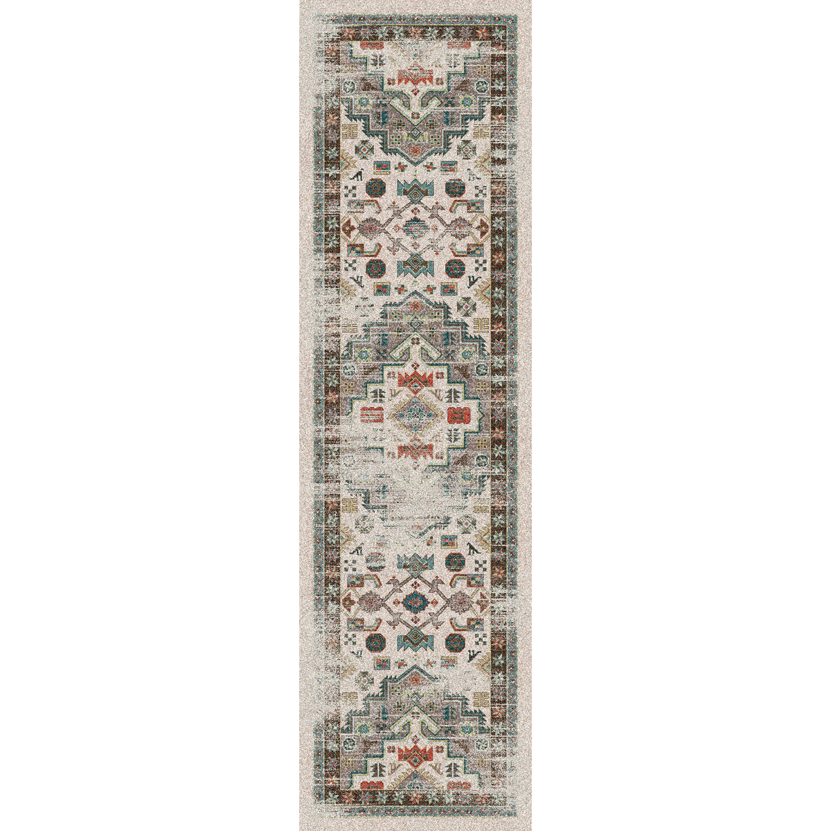Image of an area rug, Persian Version OKA - Light Distressed