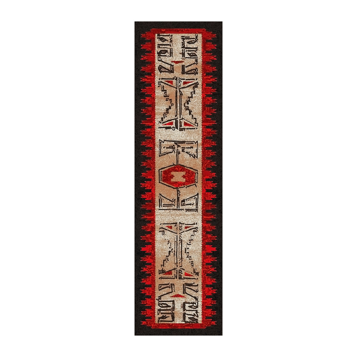 Image of an area rug, Teec Nos Crush OKA - Red