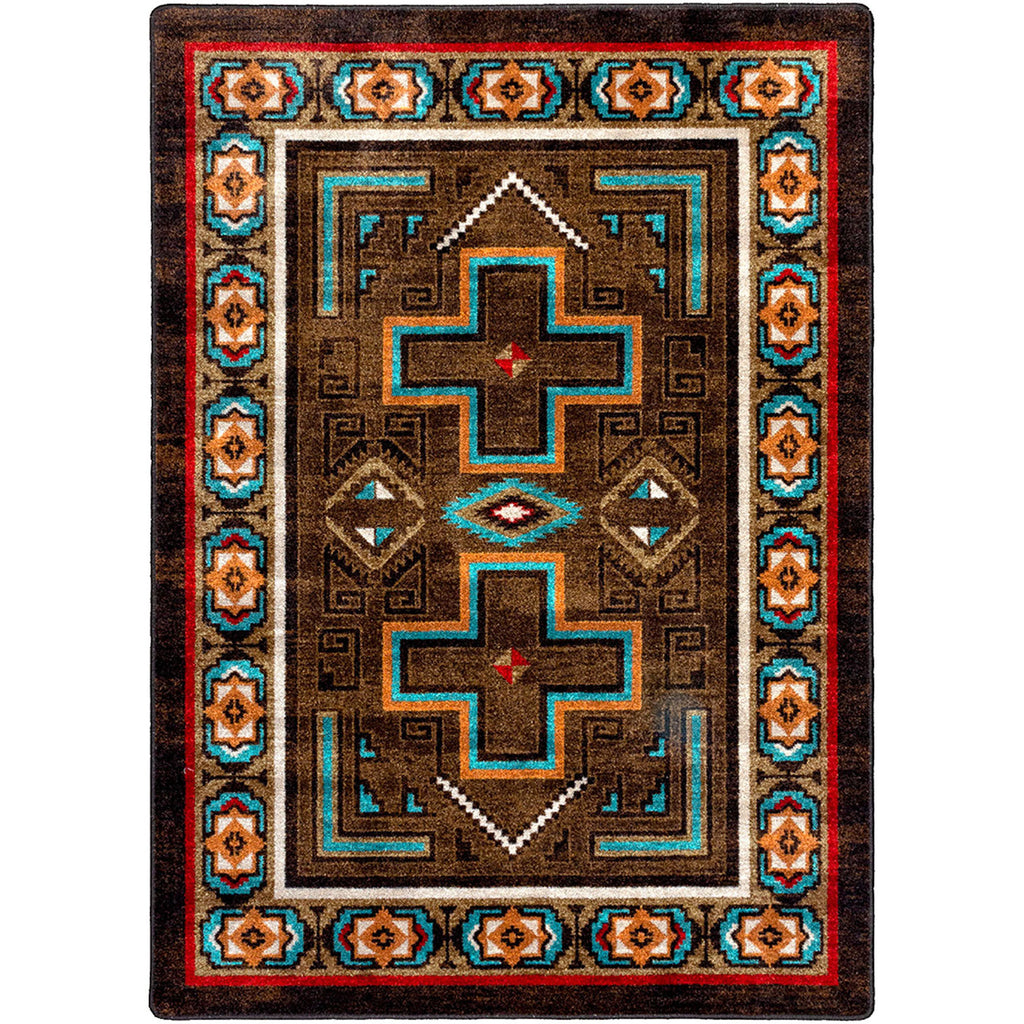 Image of an area rug, Saw Tooth OKA - Mojave Sunset