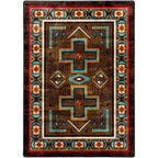 Image of an area rug, Saw Tooth OKA - Mojave Sunset