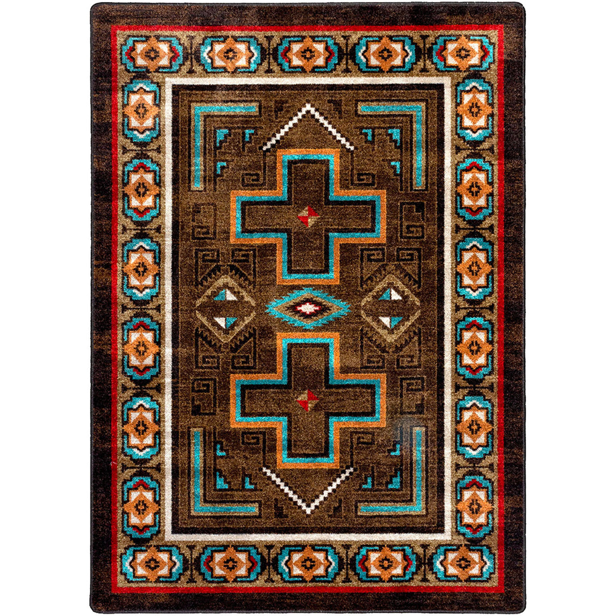 Image of an area rug, Saw Tooth OKA - Mojave Sunset