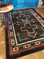Image of an area rug, Saw Tooth OKA - Mojave Sunset