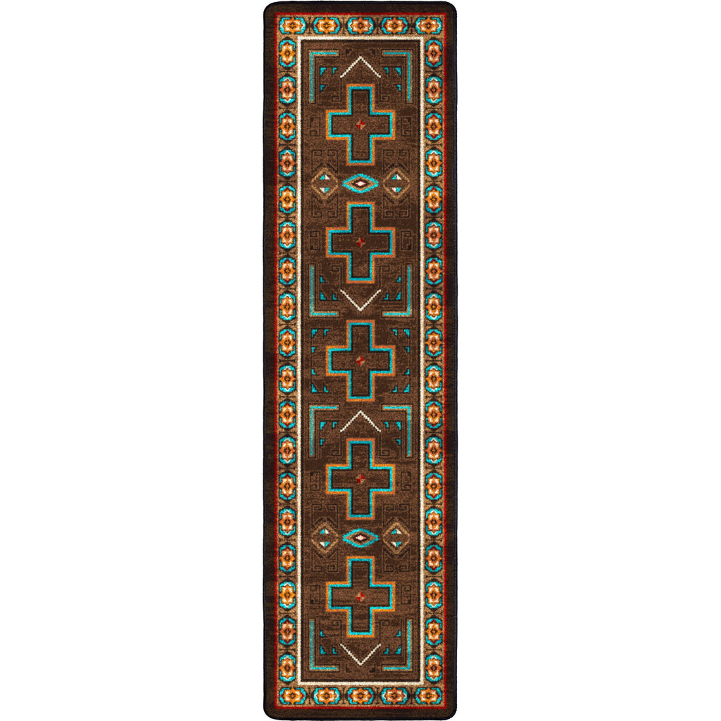 Image of an area rug, Saw Tooth OKA - Mojave Sunset