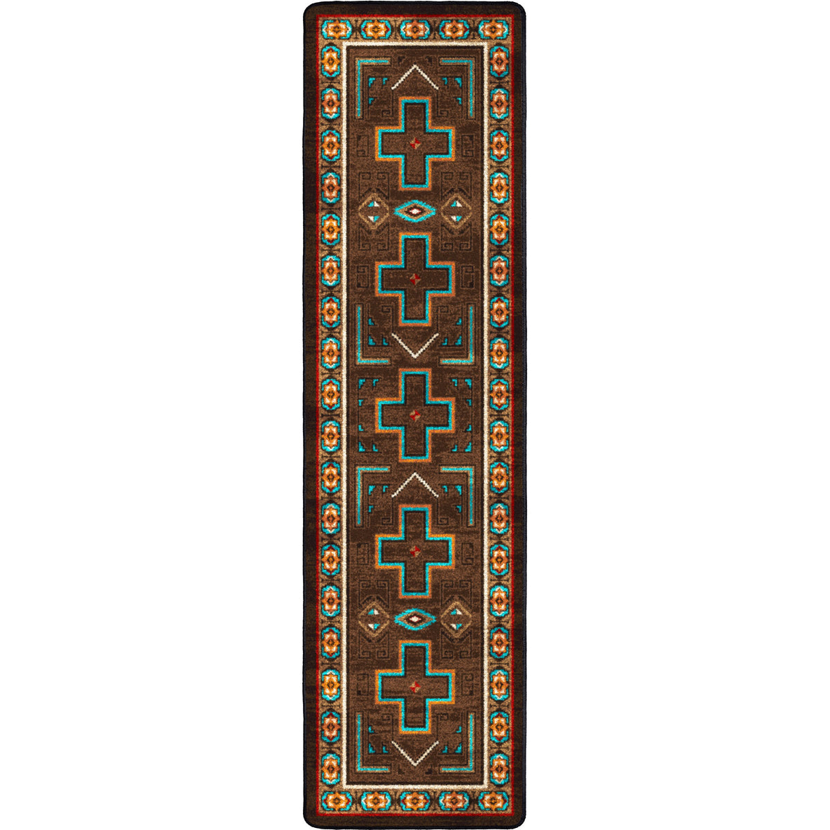 Image of an area rug, Saw Tooth OKA - Mojave Sunset