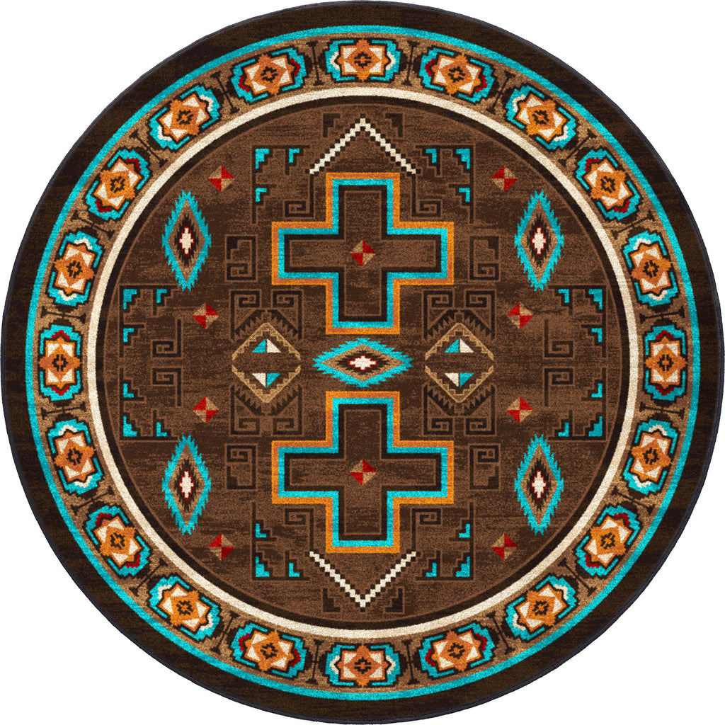 Image of an area rug, Saw Tooth OKA - Mojave Sunset