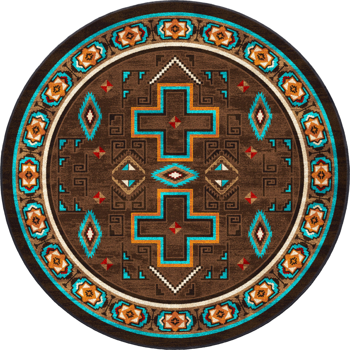 Image of an area rug, Saw Tooth OKA - Mojave Sunset