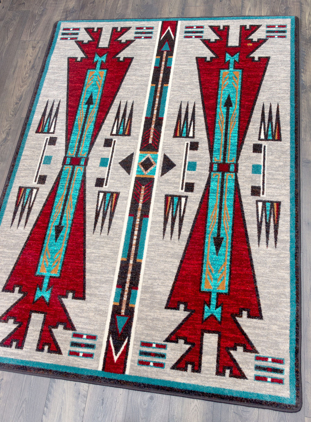 Image of an area rug, Horse Thieves OKA - Electric