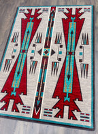 Image of an area rug, Horse Thieves OKA - Electric