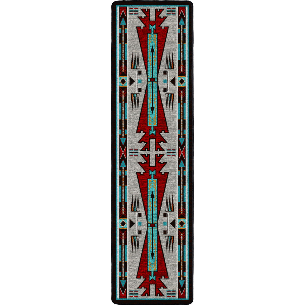 Image of an area rug, Horse Thieves OKA - Electric